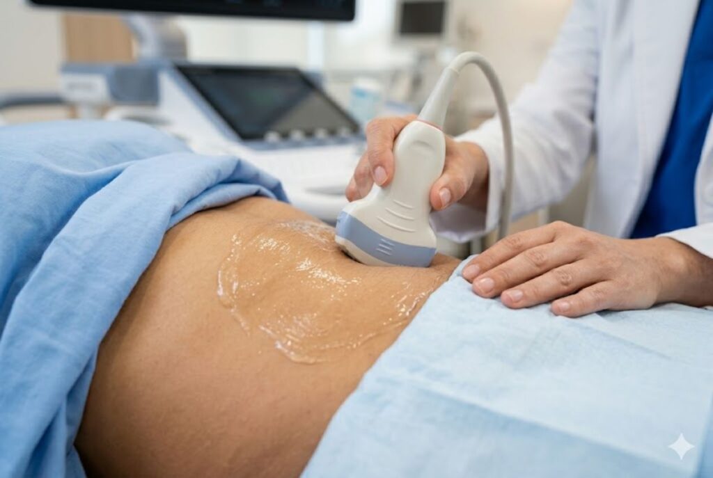 ecografía de abdomen total